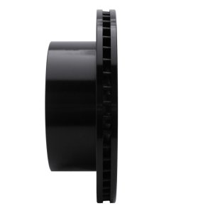 Chevrolet Silverado 3500 HD Brake Rotor (1) - Rear Right - R1 Concepts - Drilled & Slotted - Black - `11-`25